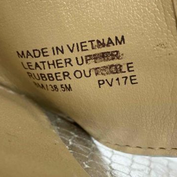 Michael Kors Metallic Silver Heels Women's Size 8 - Picture 6 of 6